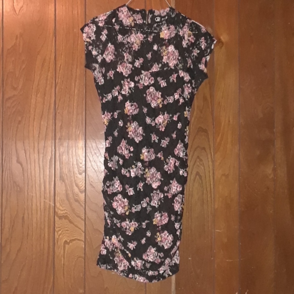 Flower print Bodycon dress